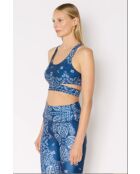 Brassière Laurie bandana bleu