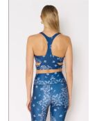 Brassière Laurie bandana bleu