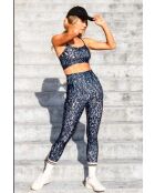 Legging Fleur gradient