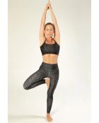 Legging Vanille panthère marron