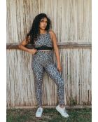 Brassière Elise chakra beige et violette