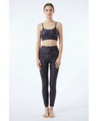 Legging Lou léopard violet