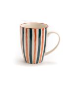6 Mugs Sienna multicolore - 10.50x12.50cm