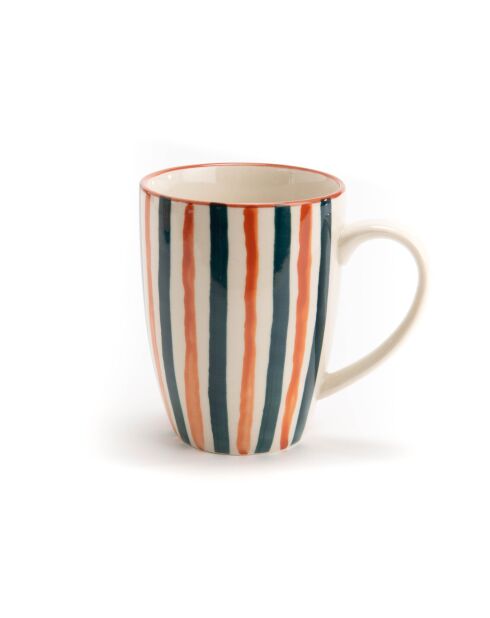 6 Mugs Sienna multicolore - 10.50x12.50cm