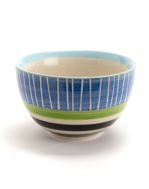 6 Bols Azur bleu - 7.50x12.50cm