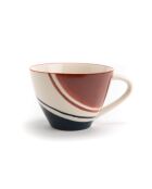 2 Tasses à thé Sienna multicolore - 8.50x15 cm