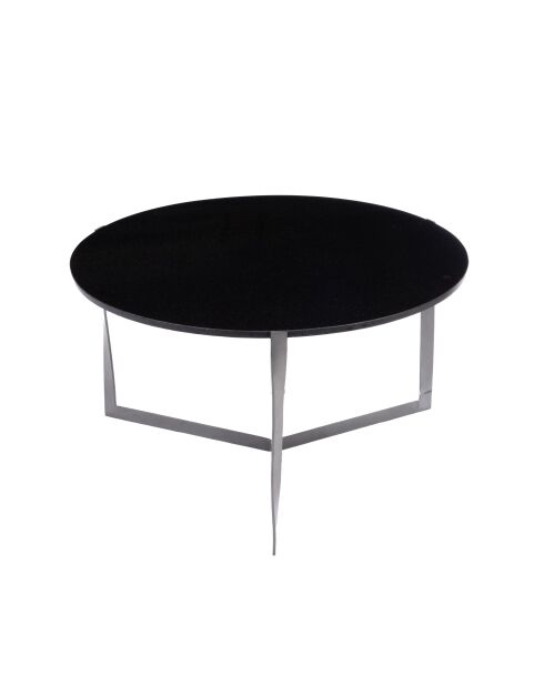 Table basse Octave noire - 45x80 cm