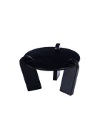 Table basse Clotilde noire - 40x64 cm