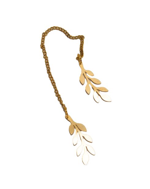 3 Bijoux de porte fleurs doré - 0.10x1.70cm