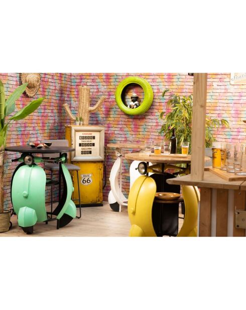 Plato de presentación multicolor Peps - 3,50 x 35 cm