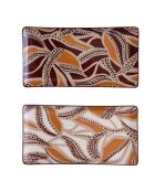 Set 2 Coupelles Bettina marron