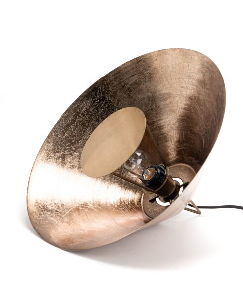 Lampe Samy champagne modèle moyen or / doré - 40.50x25 cm