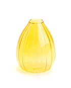 Lens Vase, Höhe gelber Senf, 7,60 x 6 cm