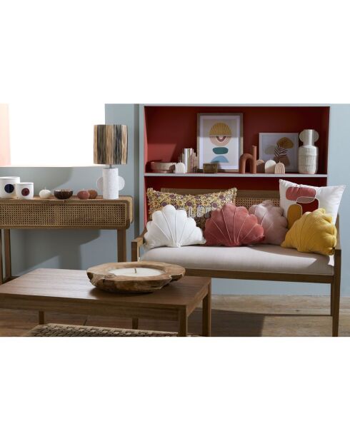 Lampe Agadir blanc - 51x23 cm