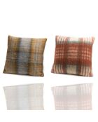 Set 2 coussins cabane multicolores - 50x50 cm