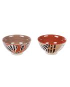 Set 2 braune Schalen Dalila - 7x14 cm