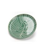 6 Assiettes à dessert Natureva feu verte - 2x21 cm