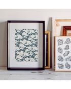 Póster negro A4 33 - 21 x 30 cm