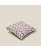 Funda de cojín cuadrada rosa 38 - 45x45 cm