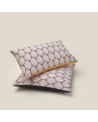 Funda de cojín cuadrada rosa 38 - 45x45 cm