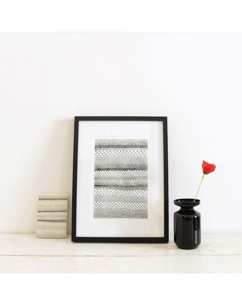 Poster A4 21 nero - 21x30 cm