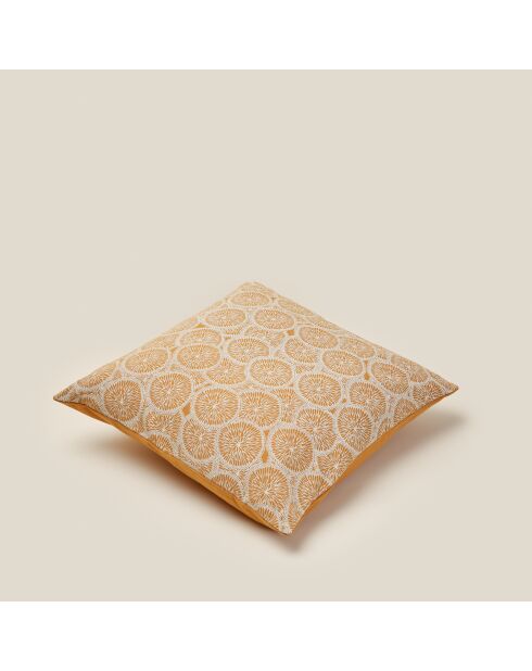 Funda de cojín cuadrada 34 caramelo - 45x45 cm