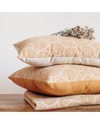 Quadratischer Kissenbezug 34 karamell - 45x45 cm