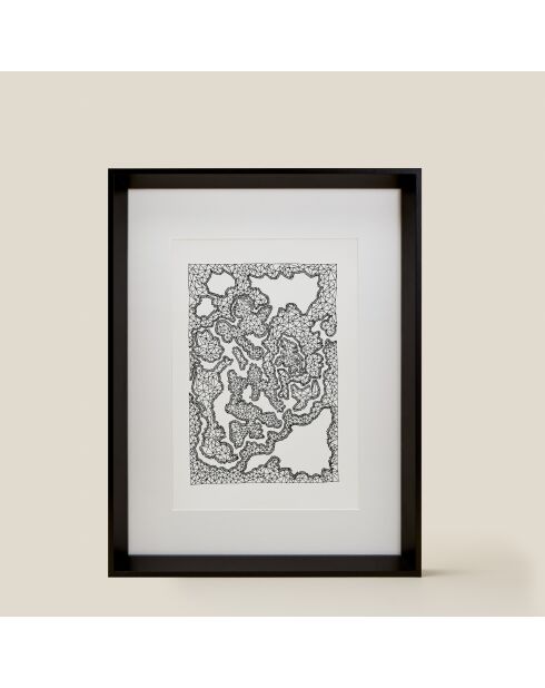 Poster nero A4 11 - 21x30 cm