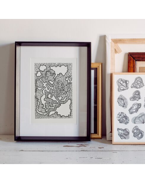 Poster nero A4 11 - 21x30 cm