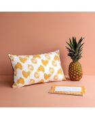 Funda de cojín rectangular 28 mostaza - 30x50 cm