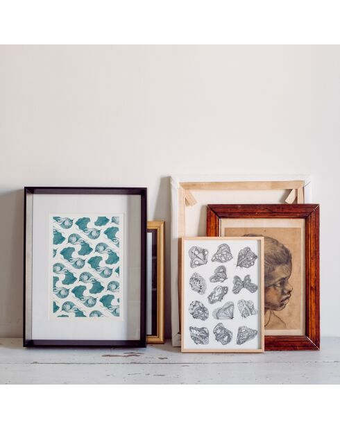 Poster A4 28 blu - 21x30 cm