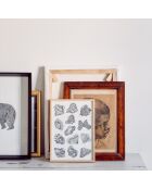 Poster nero A4 54 - 21x30 cm