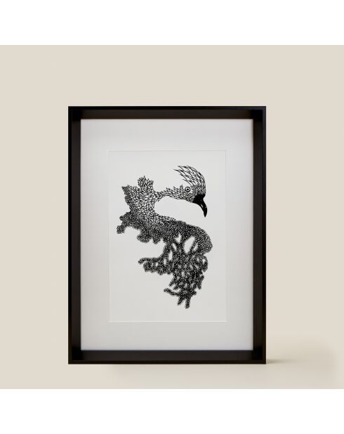 Poster nero A4 07 - 21x30 cm