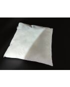 Funda de cojín cuadrada blanca - 45x45 cm