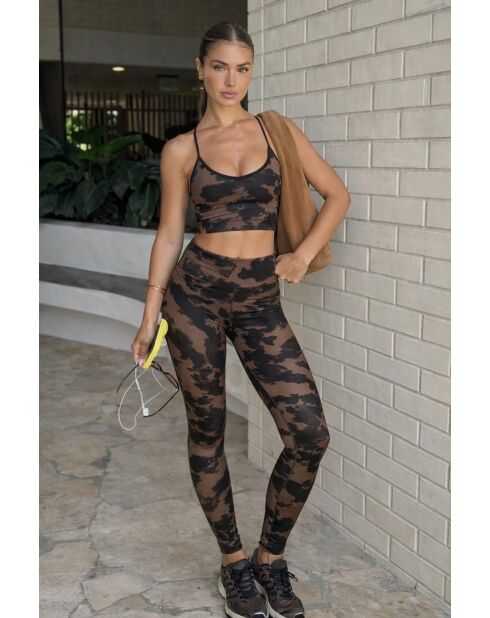 Legging Vanille coffee