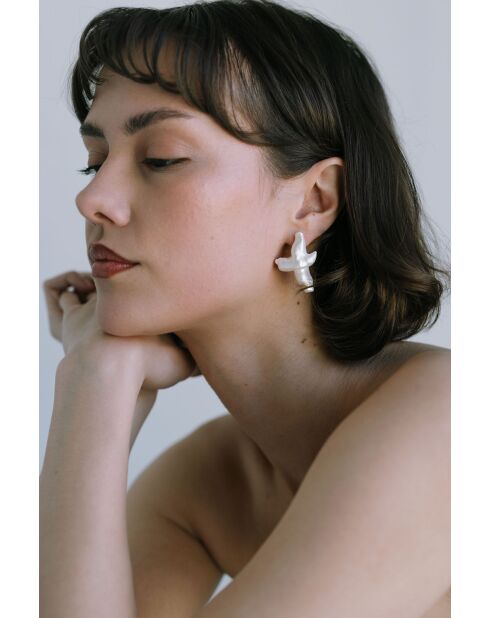 Maxi pulci Avril Cross bianche