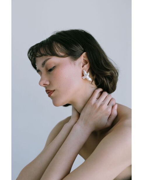 Maxi pulci Avril Cross bianche