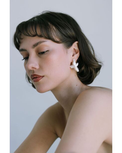 Maxi pulci Avril Cross bianche