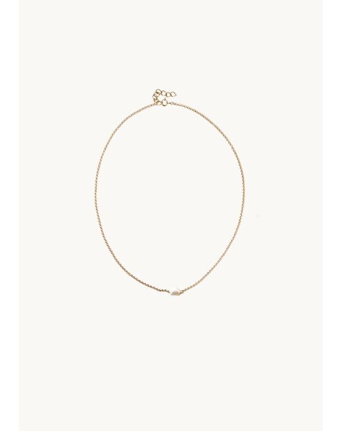Collier May blanc