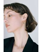 Orecchini a cerchio Nina neri