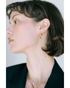 Orecchini a cerchio Nina neri