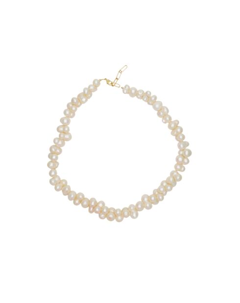 Collier Rita blanc