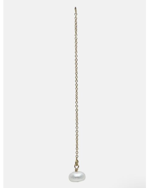 Orecchini Teri pair placcati in oro con perla bianca coltivata