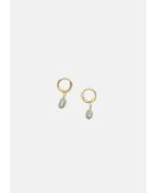 Orecchini a cerchio in oro Léonie