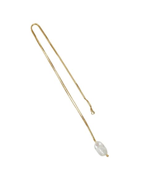 Collier long Léane doré