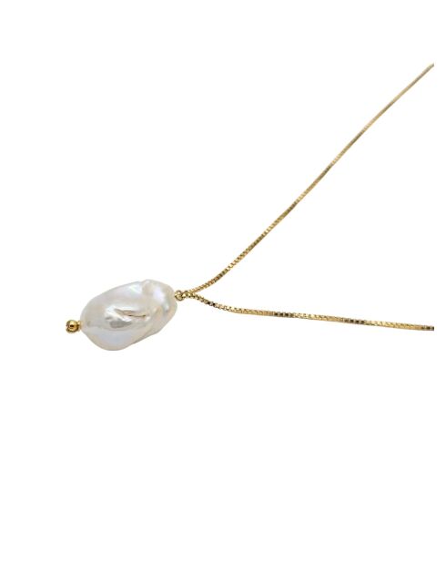 Collier long Léane doré