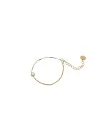 Bracciale Eddie placcato in oro con perla coltivata