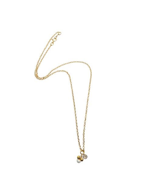 Collier fin Carla plaqué or