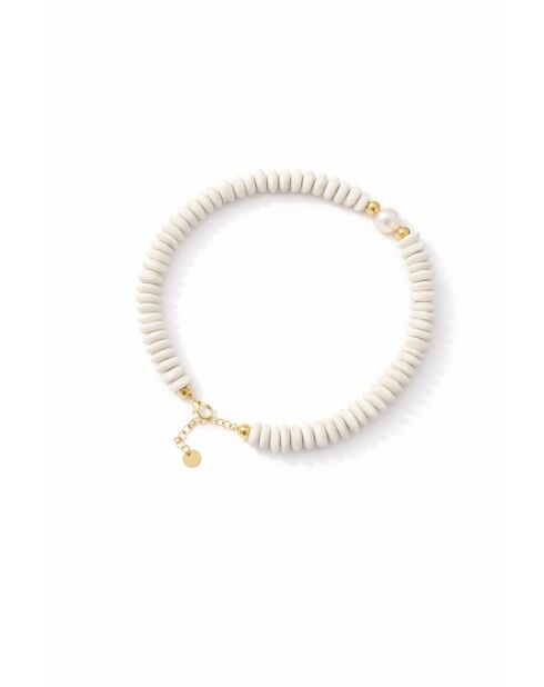 Collier Louise blanc