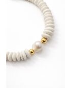 Collier Louise blanc